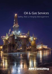 Oil & Gas Services - ABS Consulting