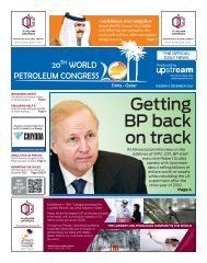 Getting BP back on track - World Petroleum Council