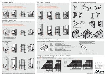 TANDEMBOX 358N TANDEMBOX Montage / Assembly / Montage ...