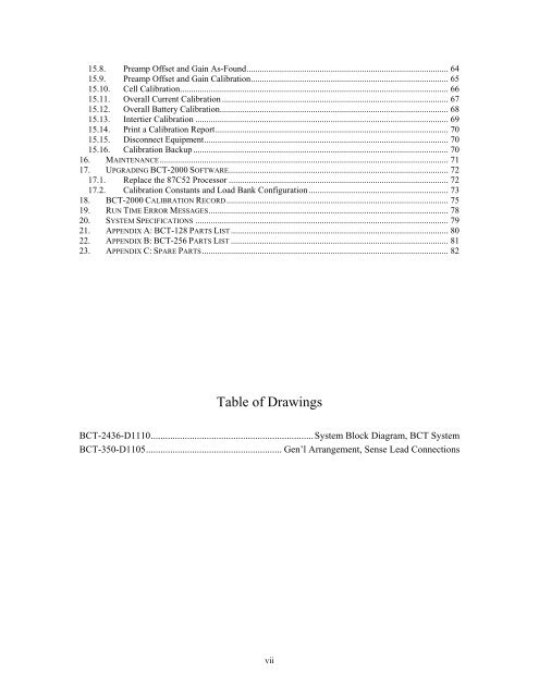 BCT-2000 Software and BCT-128 and BCT-256 User's Guide - Alber