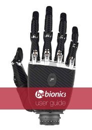 bebionic3 user guide - R S L Steeper
