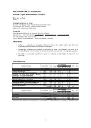 1 MESTRADO EM CIÊNCIAS DO DESPORTO ... - Utad