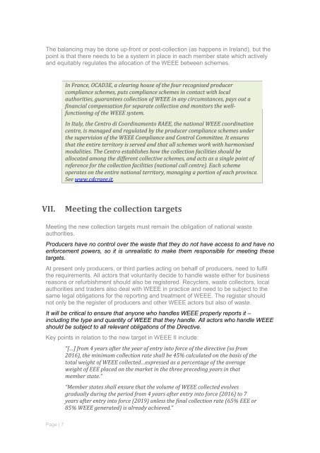 The challenge of transposing WEEE II into national law - WEEE Forum