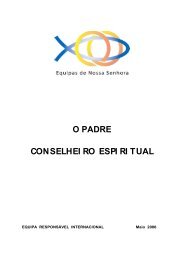 O Padre Conselheiro Espiritual - Equipes Notre-Dame