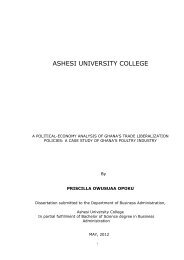 ASHESI UNIVERSITY COLLEGE - Ashesi Institutional Repository ...