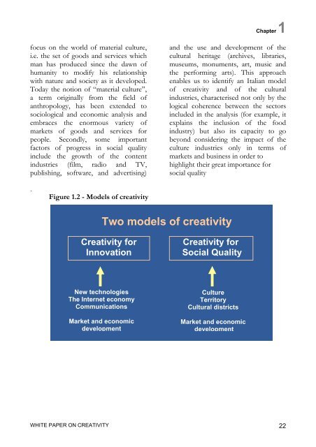 White paper on creativity - ebla center