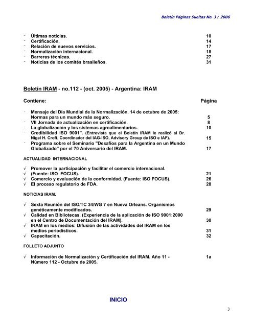 No. 3/ 2006 - Boletín Páginas Sueltas