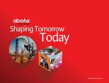 Shaping Tomorrow - Aboitiz Power