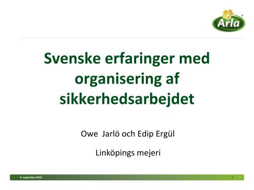 Owe JarlÃƒÂ¶ - BAR - jord til bord.