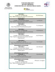 segunda temporada conducido por la lic. gricelda nieblas aldana