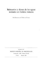 Balnearios y dioses de las aguas termales en Galicia romana