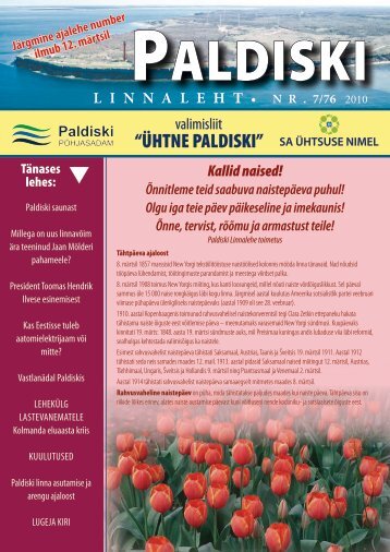 7/76 26.02.2010 - Paldiski Linnavalitsus