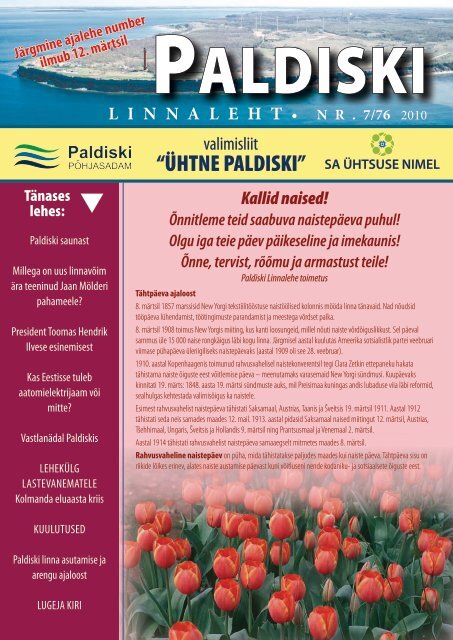 7/76 26.02.2010 - Paldiski Linnavalitsus