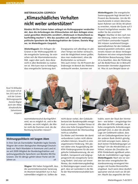 MieterMagazin - Berliner Mieterverein e.V.