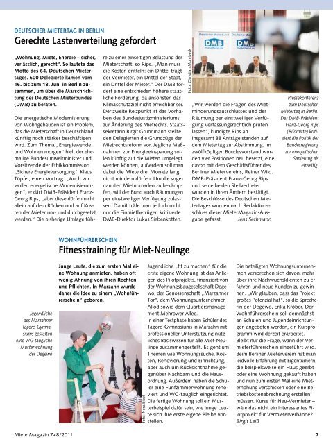 MieterMagazin - Berliner Mieterverein e.V.