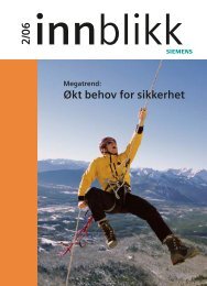 ÃƒÂ˜kt behov for sikkerhet 2/06 - Siesenior.net