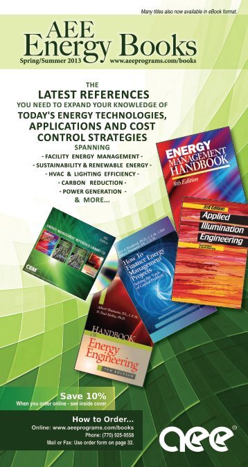 Book Catalogue - Association of Energy Engineers