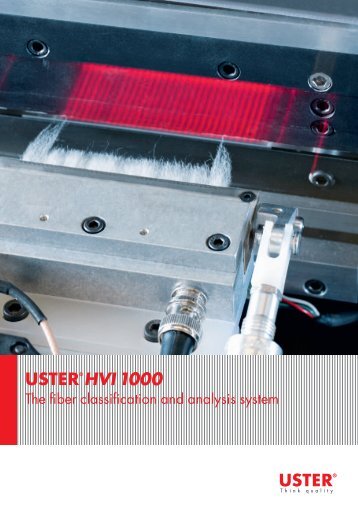 uHVI 1000 - Uster Technologies