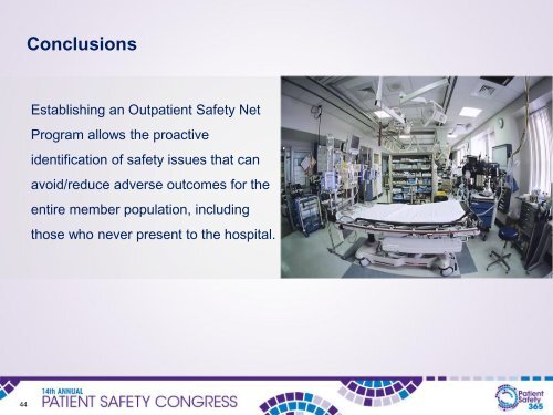 Download the presentation slides - National Patient Safety Foundation