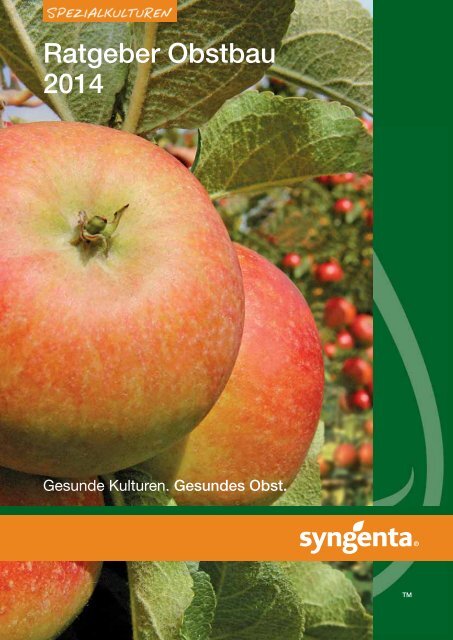 Ratgeber Obst 2014 - Syngenta