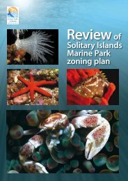 Solitary Islands Marine Park zoning plan - Marine Parks Authority NSW