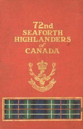 72nd Seaforth Highlanders of Canada - waughfamily.ca