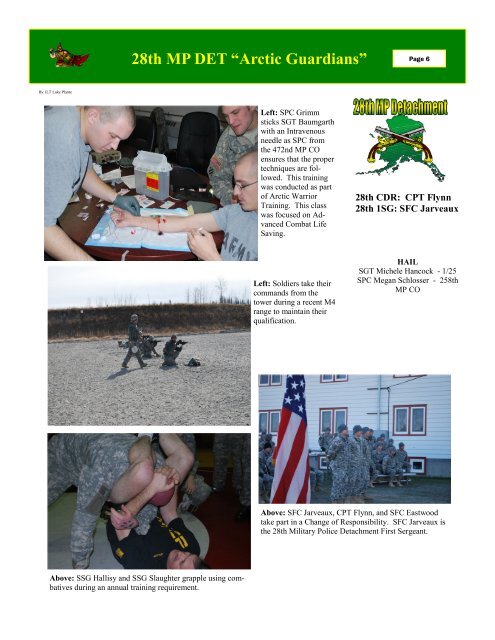 Spartan Times Vol 3 - The USARAK Home Page - U.S. Army