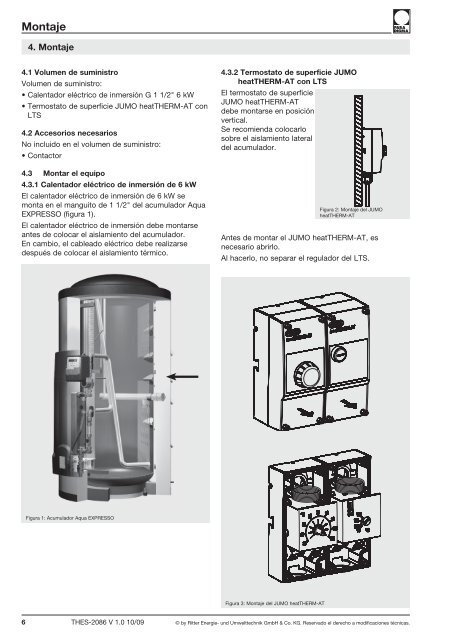 THES 2086 V1.0 1009 Resistencia elÃ©ctrica Aqua Expresso