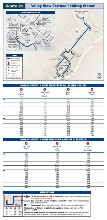 25 Valley View/Hilltop - COLTS Bus