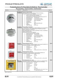 08. Feststellsysteme fÃ¼r BrandabschnittstÃ¼ren, Rauchschalter