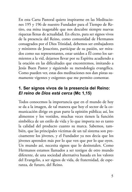 Carta Pastoral 2008.pdf - Hermanos de las Escuelas Cristianas