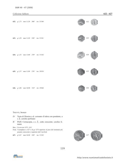 Bollettino n. 46-47 - Portale Numismatico dello Stato