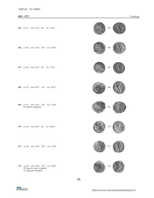 Bollettino n. 46-47 - Portale Numismatico dello Stato
