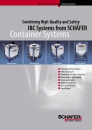 SCHAFER IBC - Container Systems - Manich-Ylla, SA