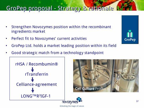 Q2 - Novozymes