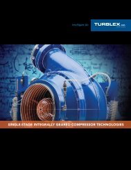 single-stage integrally geared compressor technologies