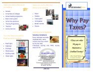 Why Pay Taxes -June 2011 - Tax Administration Jamaica