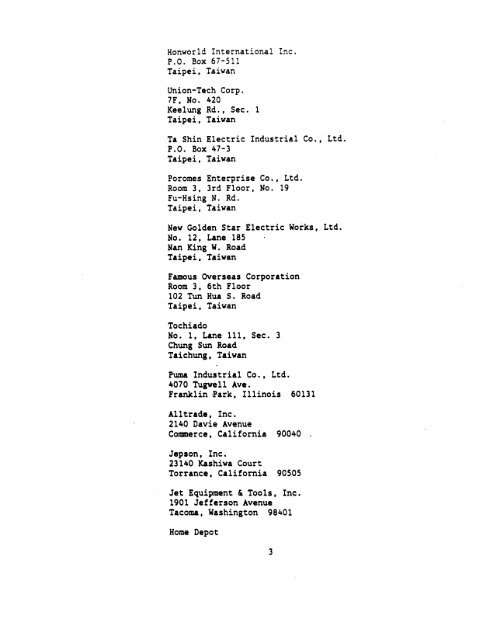 Certain Electric Power Tools, Battery Cartridges, and ... - USITC