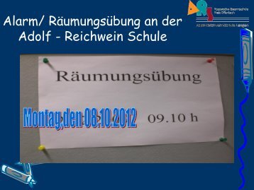 Sammlepunkt 1 Hof A-Bau - Adolf-Reichwein-Schule
