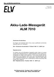 Akku-Lade-Messgerät ALM 7010 - Electronic-engineering.ch