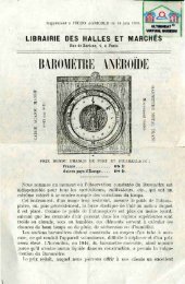 BAROMETRE ANEROIDE bulletin de souscription 1883 - Ultimheat