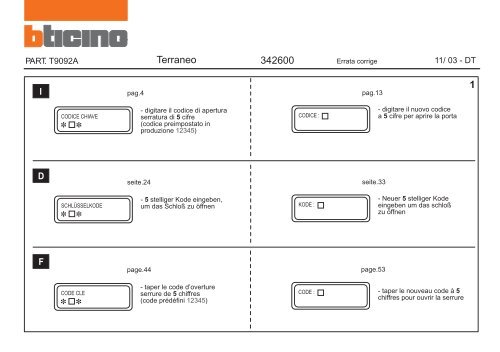 Terraneo 342600 1 - Distel