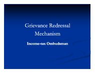 Grievance Redressal Mechanism
