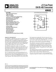 ADM485 +5 V Low Power EIA RS-485 Transceiver - ZMiTAC