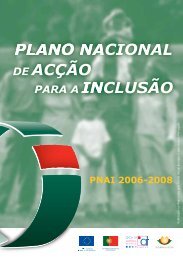 Plano Nacional de AcÃ§Ã£o para a InclusÃ£o 2006-2008 - Instituto ...