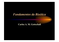 Fundamentos da BioÃ©tica - Acad. Carlos Gottschall