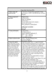 8 Project Idea Note form (PIN) 1. Project name and submission date ...