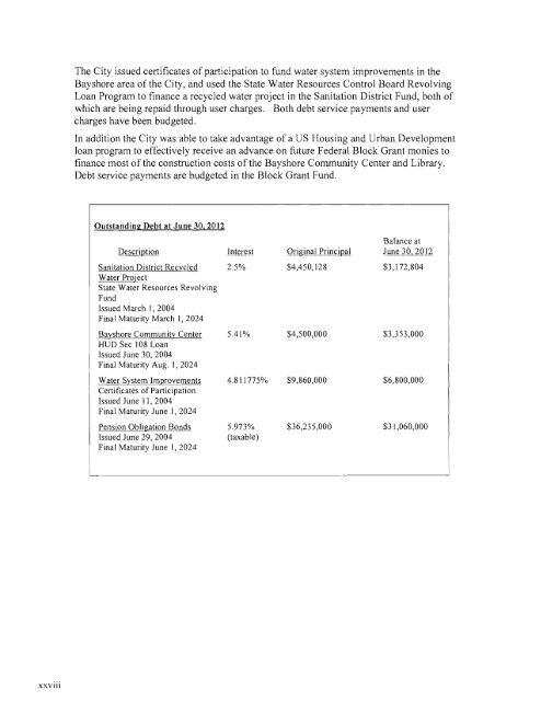 Operating Budget 2012 - 2014 - City of Daly City