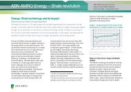 ABN AMRO Energy Shale Report - ABN AMRO Markets