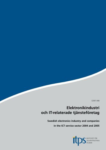 Elektronikindustri och IT-relaterade tjänsteföretag